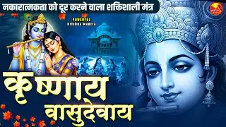 Om Krishnaya Vasudevaya Haraye Paramatmane 108 Times | Krishna Bhakti Mantra | कृष्णाय वासुदेवाय