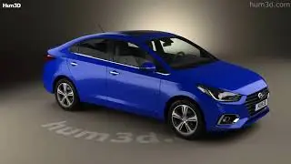 Hyundai Solaris (HCR) 2020 3D model by 3DModels.org
