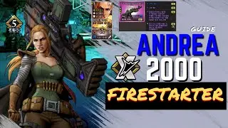 TWD RTS: Andrea 2000 Guide| Burn Baby Burn| The Walking Dead Road to Survival
