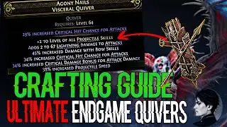 The CHEAPEST Way to Craft INSANE Crit +2 Proj Quivers - Step by Step Guide - Path of Exile 2