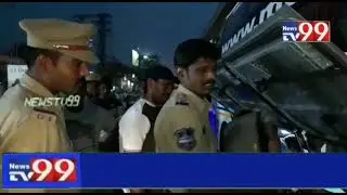Rajendranagar police conducted cardon and search operation at aramgar signal under the supervision o