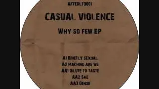 Casual Violence - Dilute to taste [AFTERLTD001] - AA1