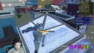 WHITEOUT Skin Gameplay In Fortnite!