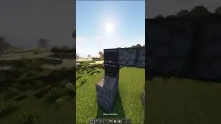 How To Build Lava Gate in Minecraft #shorts