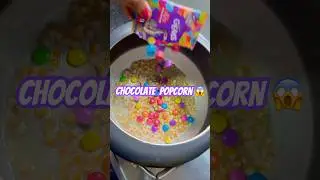 In just 2 minutes, buttery popcorn meets gooey chocolate 🍿| popcorn recipe | easy recipes