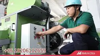 small copper cable wire granulator with secondary separator 40-80kg/h