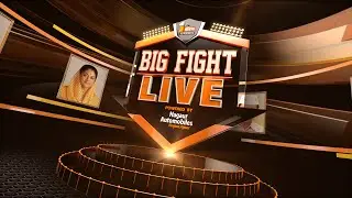 Broadcast Graphics | BIG FIGHT LIVE | 3ds MAX | Wasp 3D