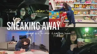 SNEAKING OUT AT NIGHT & LEFT MY FAMILY.&hellip; SHOPPING AT TARGET *scam* FOR CHRISTMAS/ WRAPPING + MORE