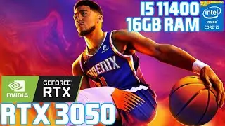NBA 2K23 | RTX 3050 | ULTRA Settings 1080p | Intel i5 11400 | Benchmark