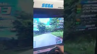 Evo 6 can&rsquo;t grip the road at all! #initiald #頭文字d @Arcade_Replay