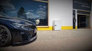AERO Dynamics Frontspoiler CS-R Carbon mit T&Uuml;V f&uuml;r BMW M3 F80, M4 F82 F83 CS GTS &bull; frontlip Splitter