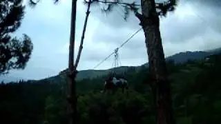 doc dynes zipline in camp sabros  DIGOS CITY
