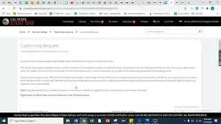 Captioning service now Instruction for ATSO