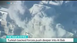The War in Syria: Turkish backed forces push deeper into Al Bab