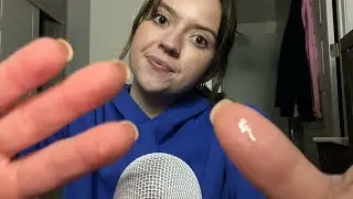 ASMR| Spit Cleaning Your Face & Tongue Tapping| Covering your Eyes & Tapping the Camera