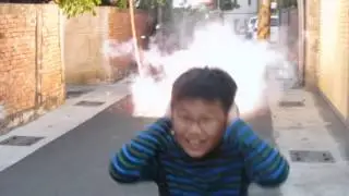 中華民國106年除夕放鞭炮