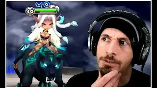 Casual NARSHA post-buff test (Summoners War)