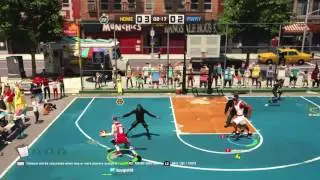 3on3 Freestyle Dunk glitch or bug  just don't know!