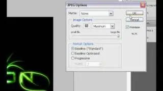 Photoshop tutorial: Custom Abstract name (DP or Sig)
