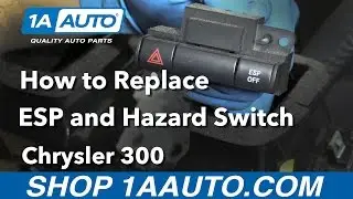 How to Replace ESP Hazard Switch 05-10 Chrysler 300