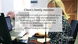 Family Testimonial | Peace of Mind with Unique Senior Care