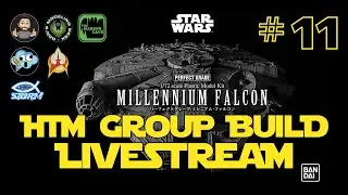 HTM Group Build Livestream - Bandai Perfect Grade Millennium Falcon #11