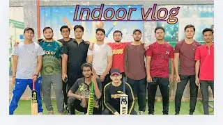 Indoor Cricket With Friends🥎 | Fun Match Vlog 🏏