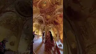 Gazing at Frescoes, Cappadocia, Turkey, Guide of Ephesus from Ellen B. 🇹🇷