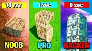 NOOB vs PRO vs HACKER sur Fortnite !