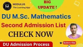 Delhi University Second Admission List 2022 Out | DU 2nd Allocation List | Check Now |