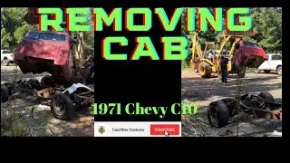1971 Chevy C10 Cab Removal