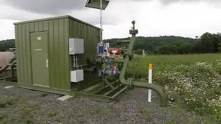 Газовая скважина компании Pa. Marcellus Shale Cabot Oil and Gas Corp.