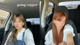 dyeing my hair copper
