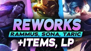 🤯&iexcl;RIOT NOS SORPRENDE!😱NUEVO REWORK TARIC + NUEVOS ITEMS + PL EN RANKED!* League Of Legends *