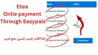 How to Pay ETEA Fee Online via Easypaisa & JazzCash | ETEA Payment Guide 2025