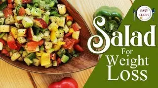 Healthy Cut Salad for Weight Loss | 1 Minute Recipe