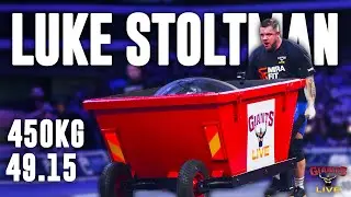 Sensational Stoltman! 2023 Strongman Open | Load & Push