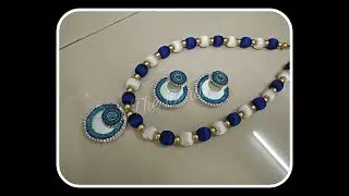 Silkthread Necklace set design collections-Silk thread jewellery |2018|