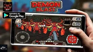 💥 Novo DOOM CARTOONIZADO 2,5D para Android | DEMON BLAST