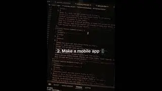 Ideas For Coding Projects #shorts