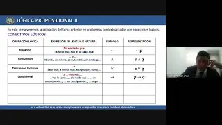 LÓGICA PROPOSICIONAL II NIVEL INTERMEDIO