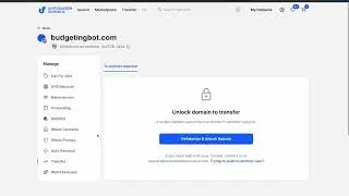 How to transfer a domain out at Unstoppable Domains