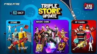 OB51 Tripal Store Update New Items🥳🔥| Magic Cube Store Update | Free Fire New Event | ff new event