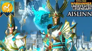 Aislinn Undefeated Legendary Campaign Part 1 - Start of Sea Lord Aislinn - Total War Warhammer 3