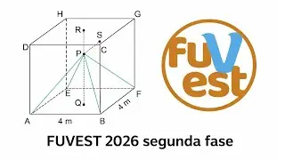 (Fuvest /2026) Geometria de posição + Trigonometria - Segunda fase.
