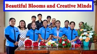 Beautiful blooms and creative minds at work! 🌸✨ 4k video || CENTRAL MODEL COLLEGE || #bitm#education