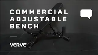 VERVE Commercial Adjustable Bench