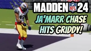 Ja'Marr Chase Hits The Griddy In New Relocation Uniform! Madden 24 Xbox