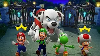 Super Mario Party Jamboree Minigames - Mario VS Luigi VS Yoshi Vs Toad (Master CPU)