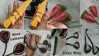 New Latest unique ✨ Easy Latkans designs/4 in one of Blouse Latkan making at home/DIY.